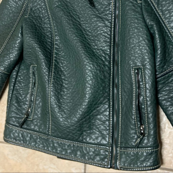 ♦️ Max Studio Green Jacket Size Medium - Picture 4 of 12